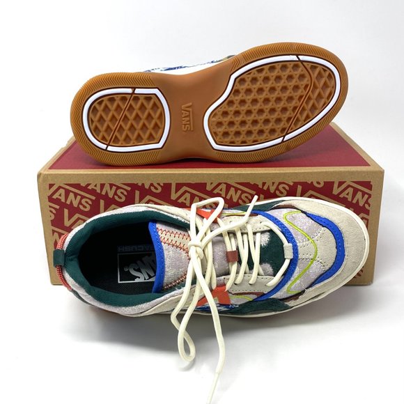 VANS Varix Wc Tie Dyeclsh Suede Multi Casual Sneakers Women Size 8.5 VN0A3WLN1S1 - Picture 3 of 10